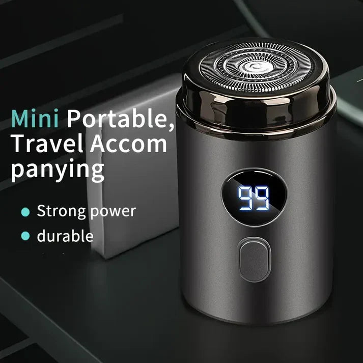 Mini Portable Rechargeable Shaver with Digital Display